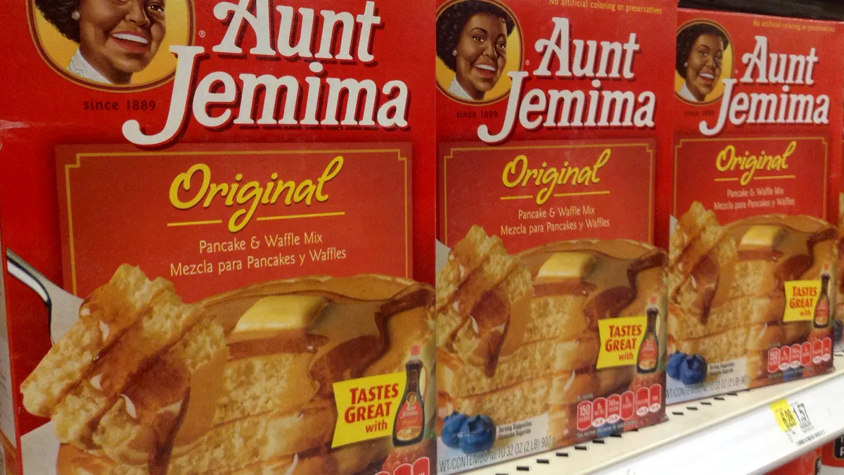 Aunt Jemima pancake mix