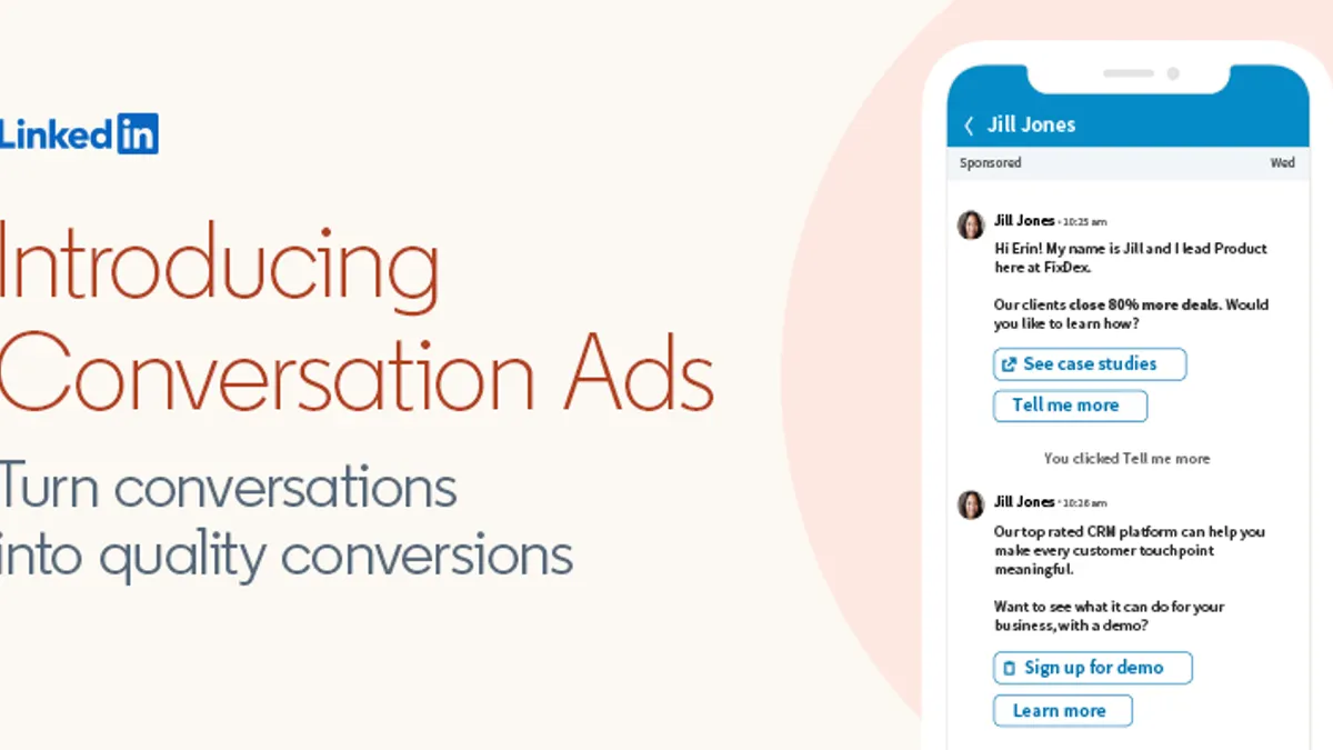 LinkedIn Conversation Ads