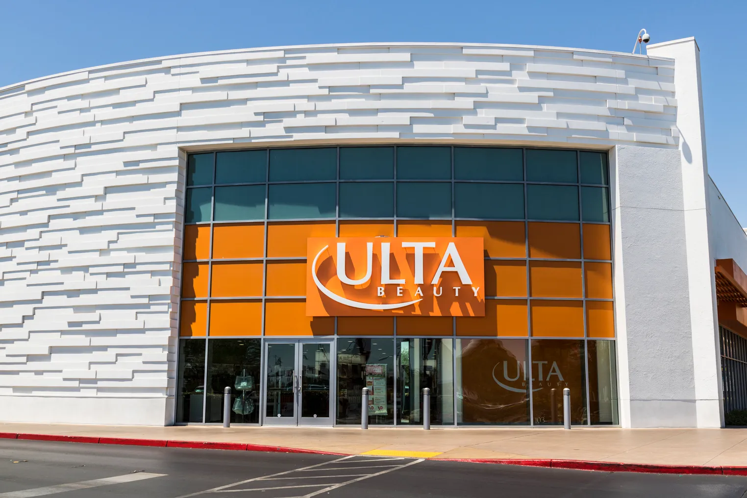 The outside of an Ulta Beauty location.