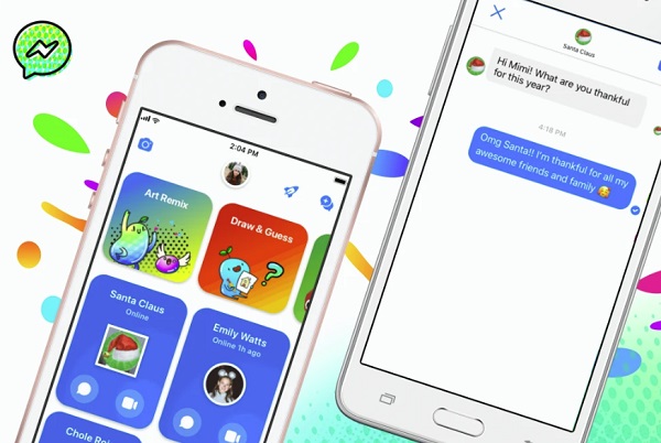 Messenger Kids holidays