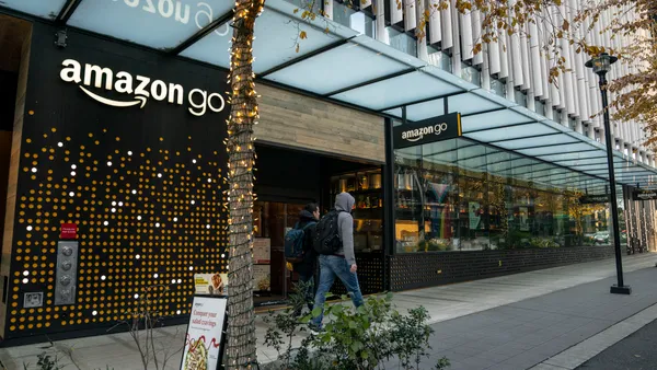 An Amazon Go retail store is seen at the Amazon.com Inc. headquarters.