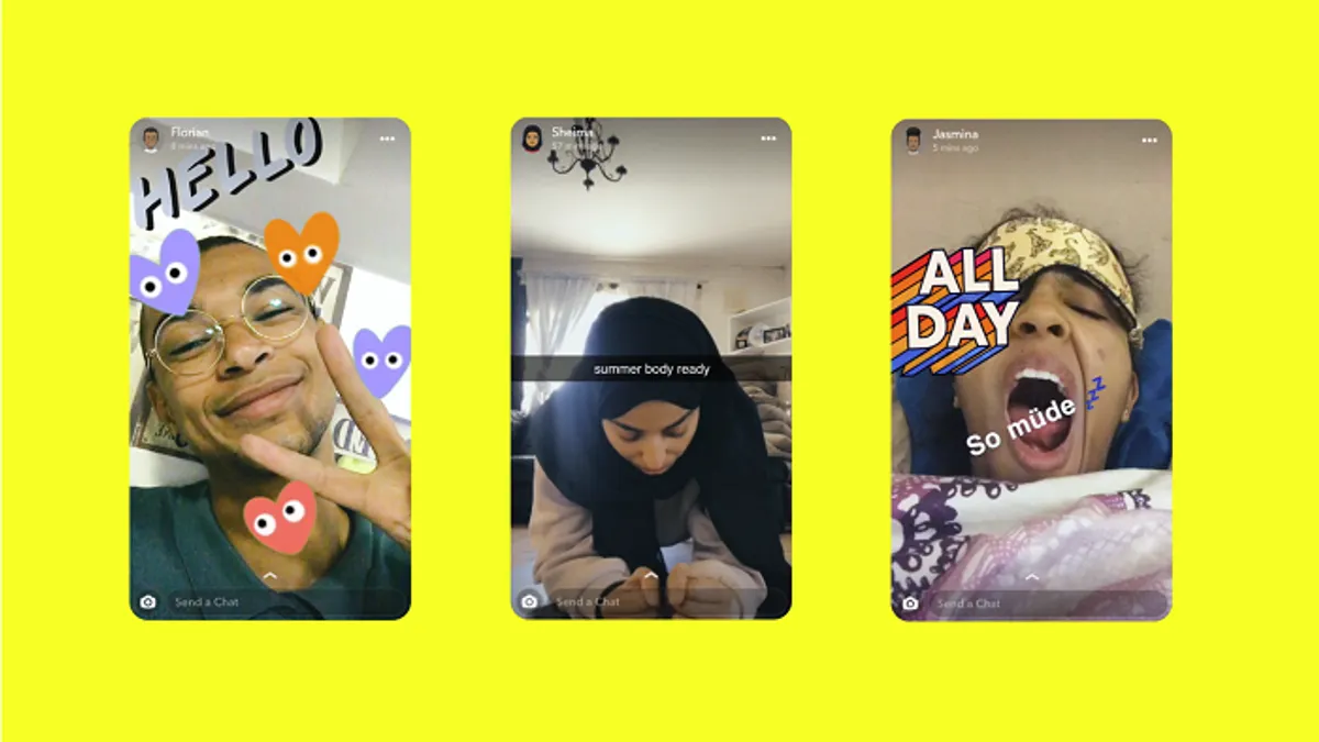 Snapchat campaign