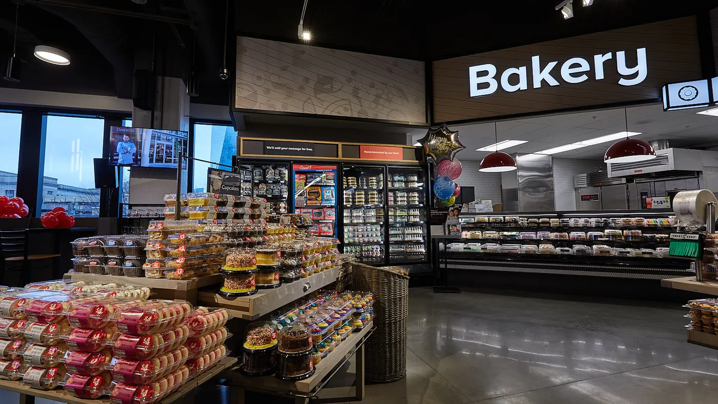 Bakery in Giant supermarket in Philadelphia