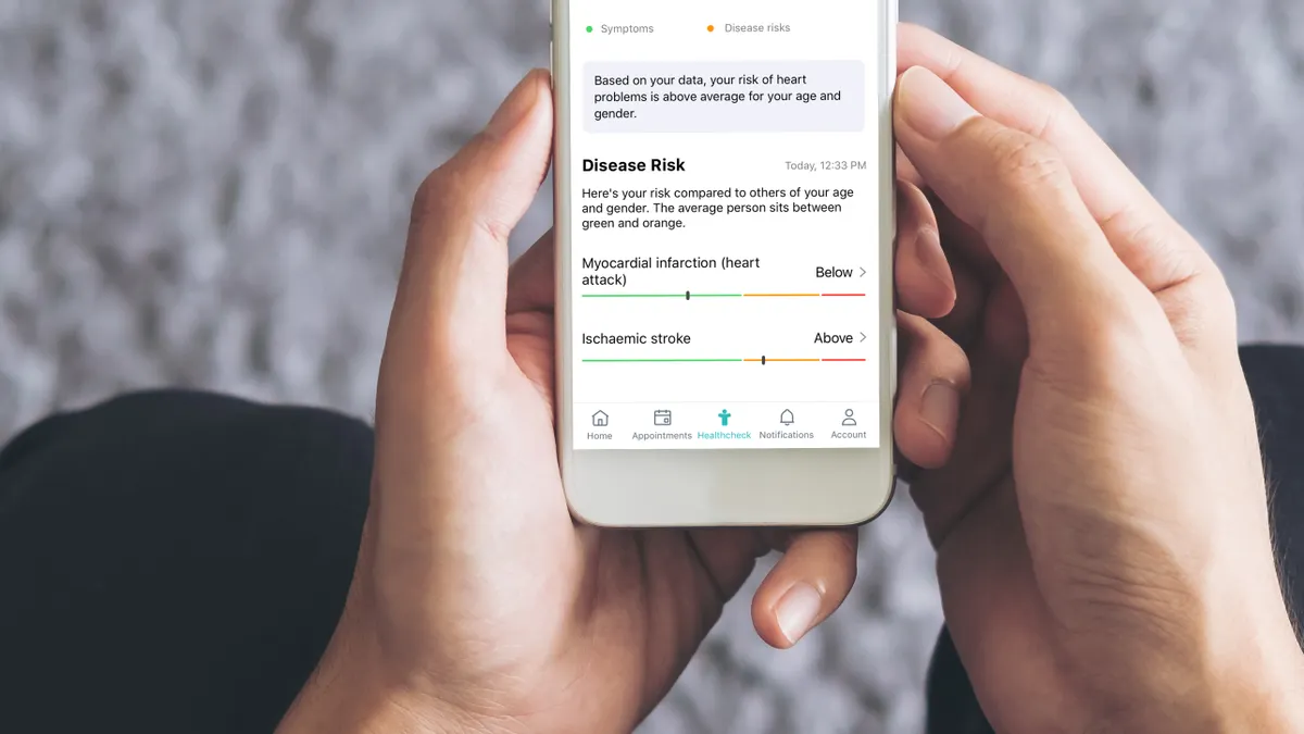 Babylon's Healthcheck screening tool