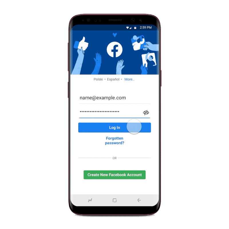 Facebook Security Keys