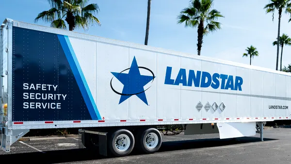 New Landstar trailer