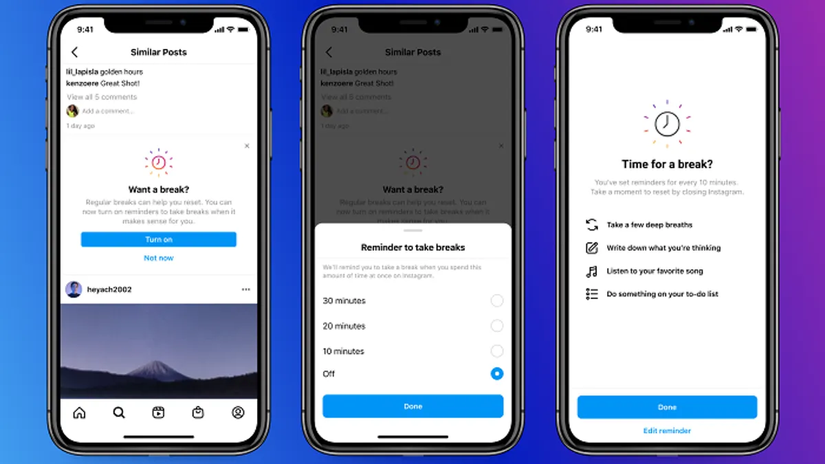 Instagram safety features update