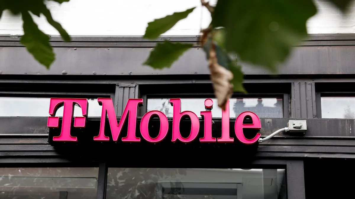 T-Mobile storefront in Washington.