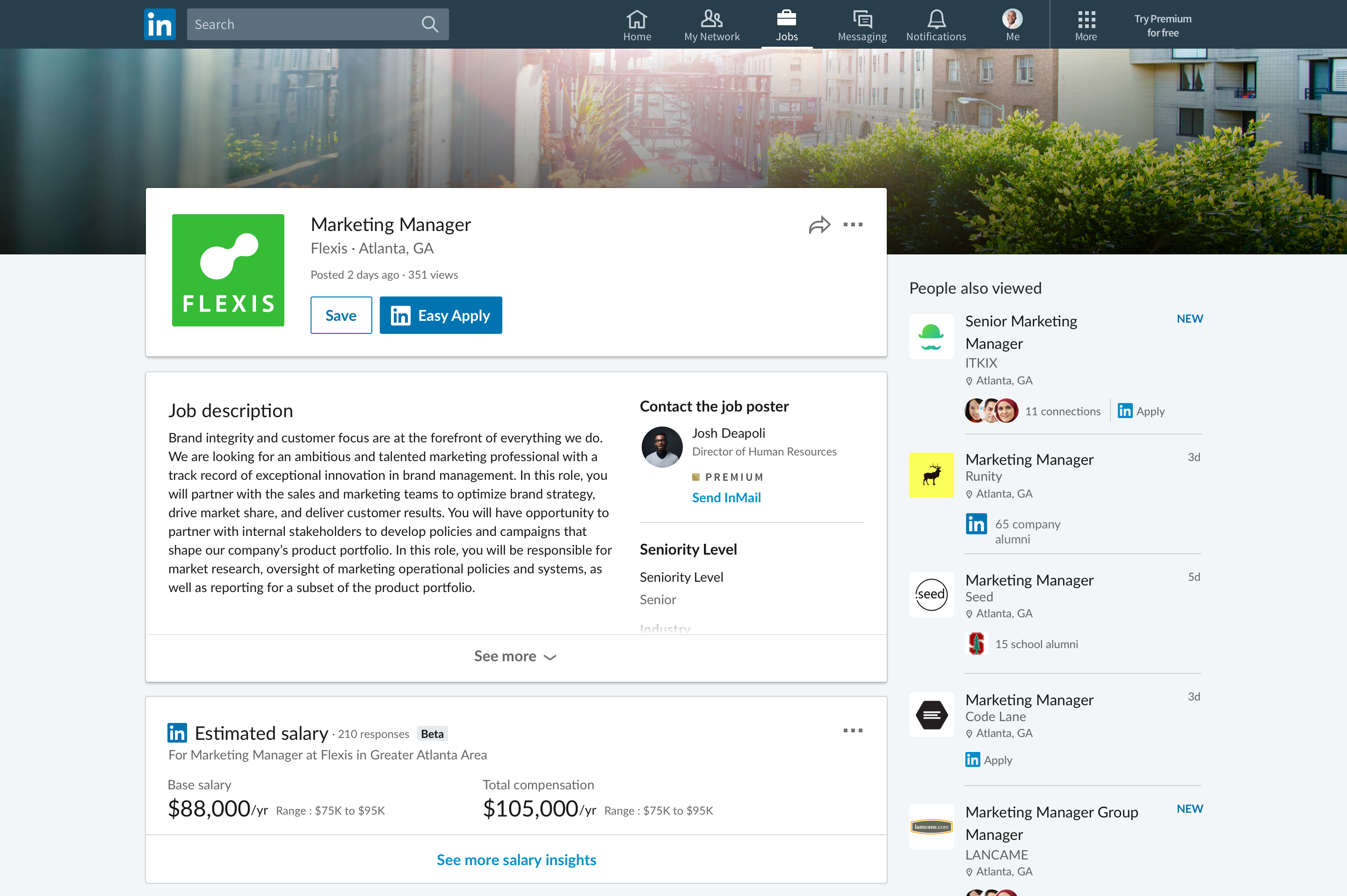 LinkedIn's Rolling Out Salary Insights on All Job Posts | Social Media Today