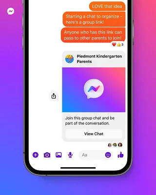 Messenger Group Invite Links