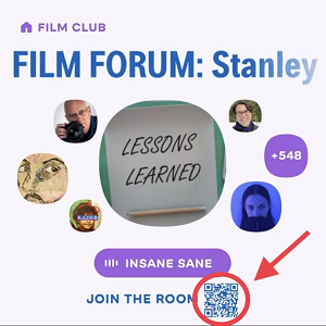 Clubhouse clips QR code