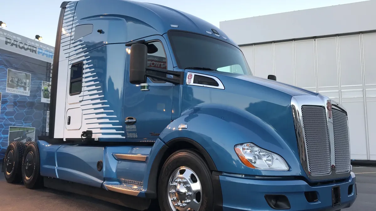 Kenworth level 4 autonomous truck