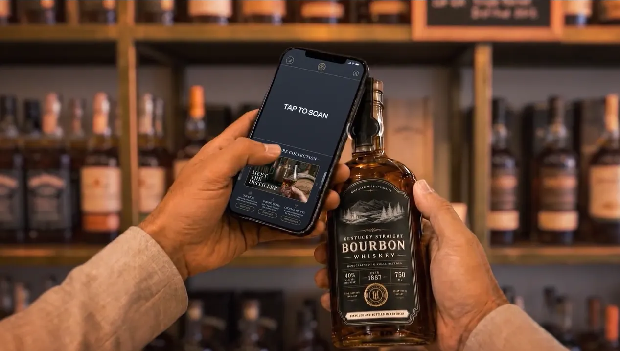 Demonstration of smartphone use with Pragmatic NFC Connect