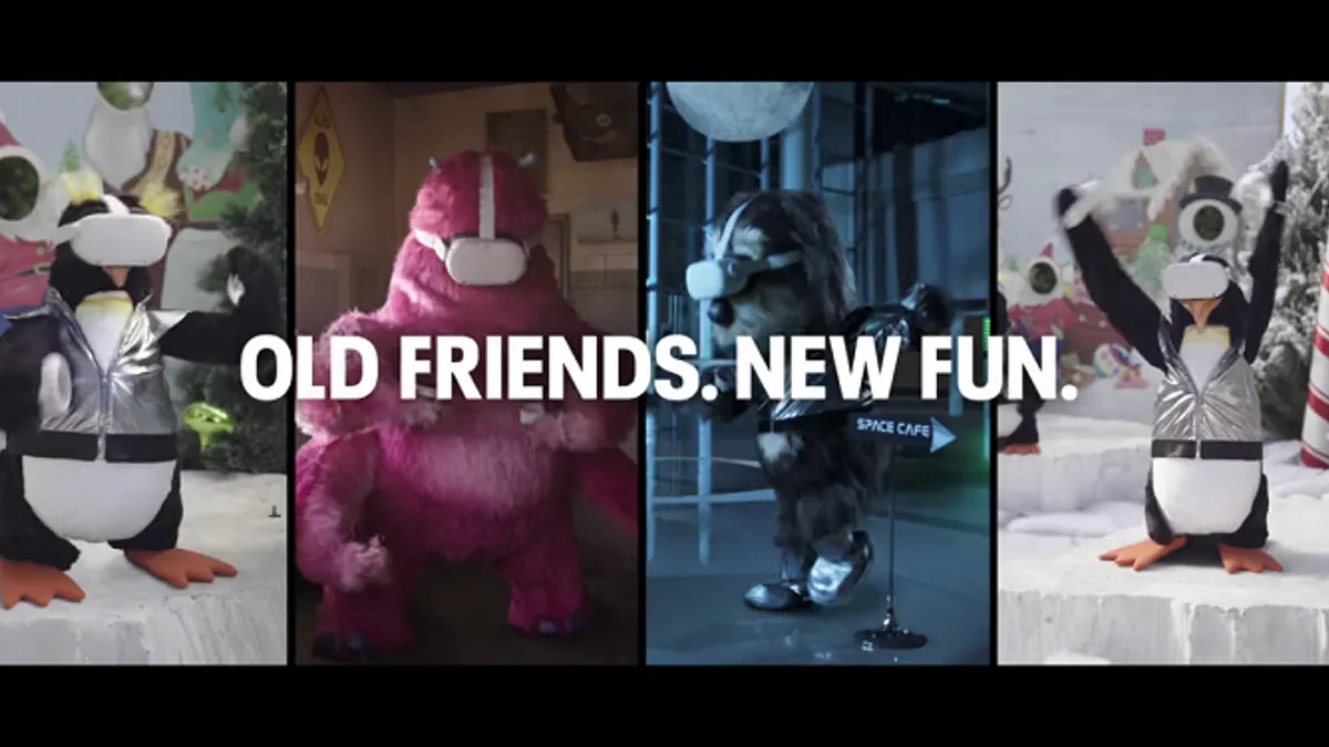 Meta VR ad campaign