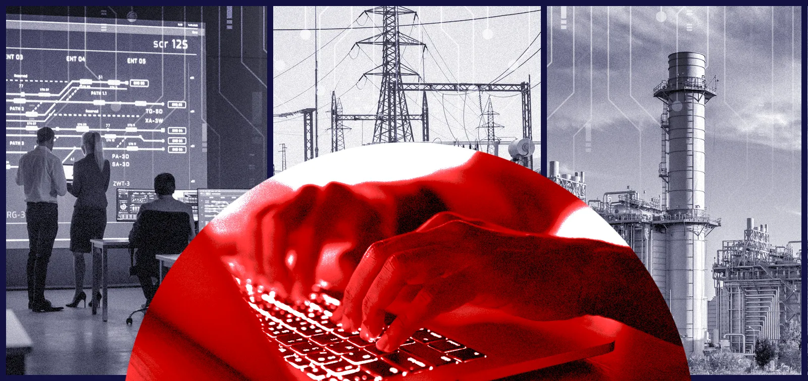 Three pathways for hackers to crash the US power grid