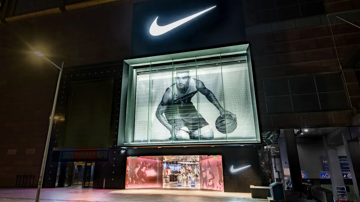 Nike's first Nike Rise concept store in Guangzhou, China
