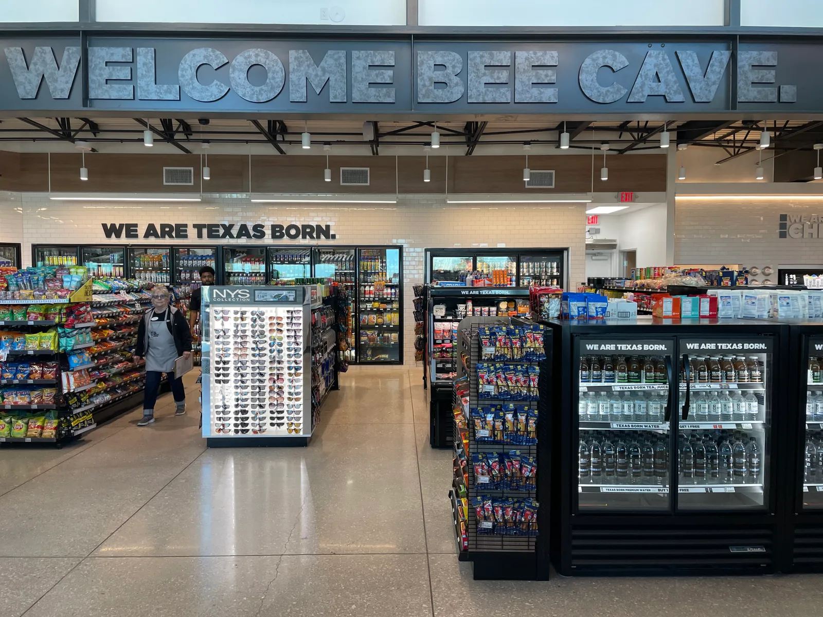 A photo of the inside of a TXB location.