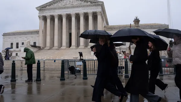 The U.S. Supreme Court in the District of Columbia.
