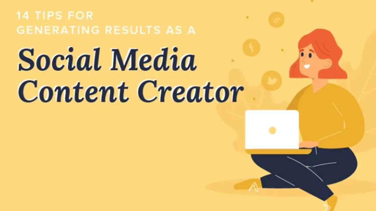 14 social media content tips