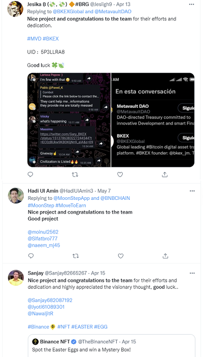 Twitter scams
