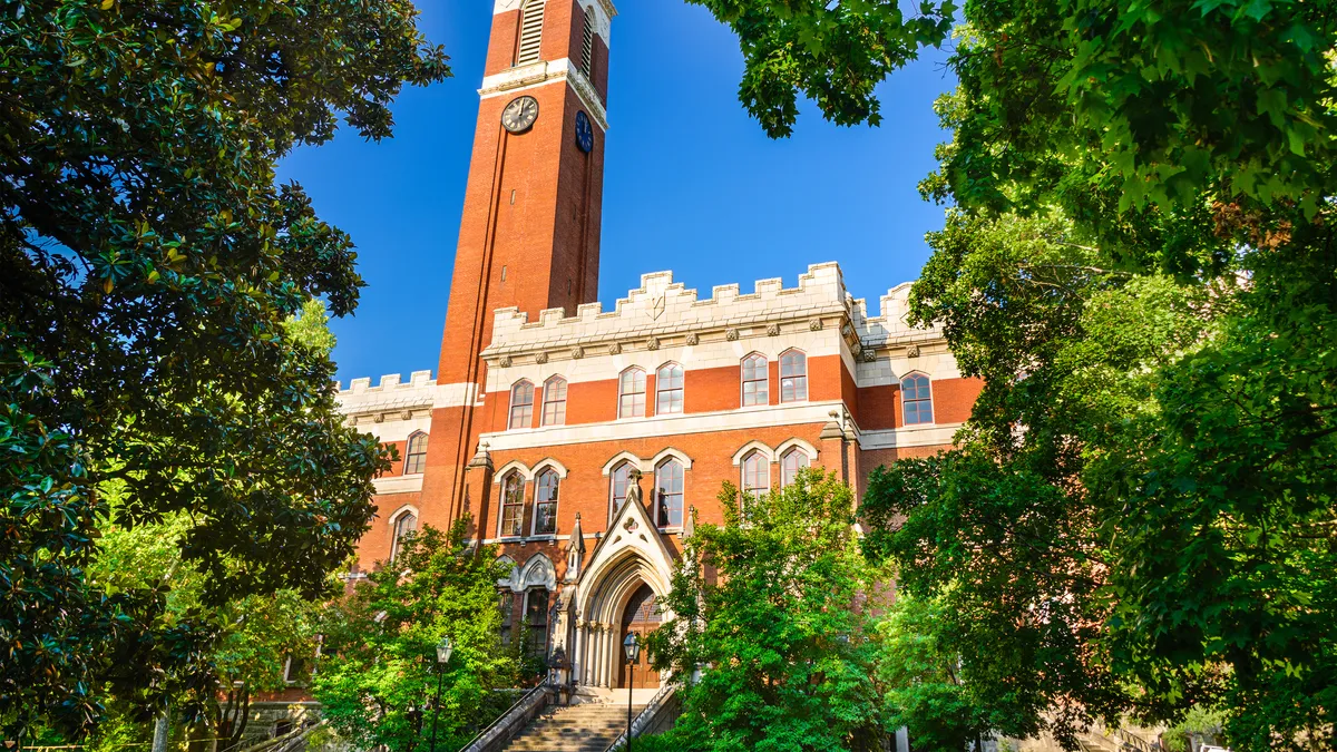 A building on Vanderbilt University's campus in Nashville.