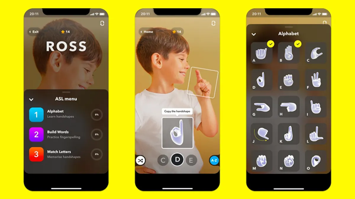 Snapchat ASL Lens