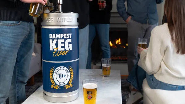 Miller Lite Dampest Keg