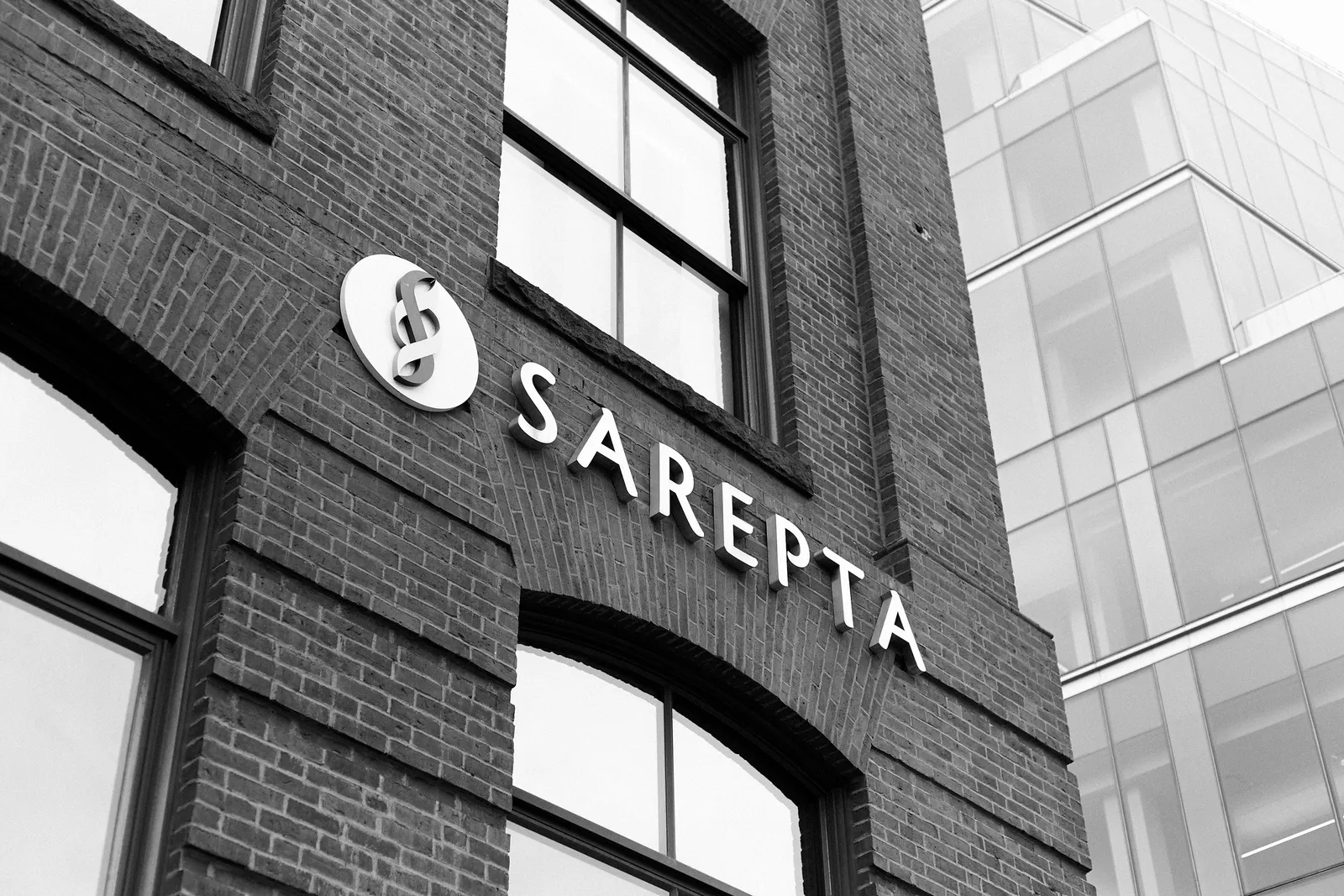 A Sarepta Therapeutics sign