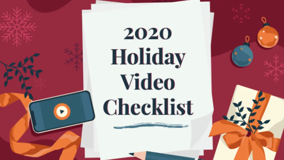 2020 video checklist