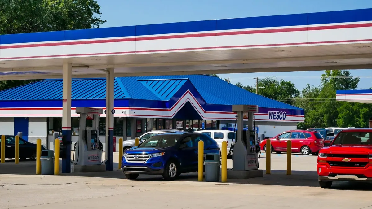 A Wesco gas station in Michigan.