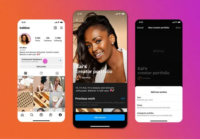 Instagram Creator Portfolio
