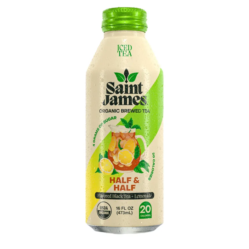 A bottle of Saint James Half &amp; Half