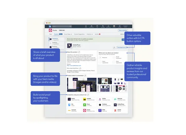 LinkedIn Adds New ‘Products’ Tab on Company Pages to Highlight Specific Products
