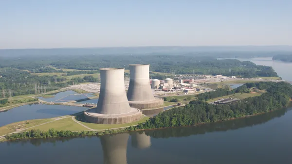 The Tennessee Valley Authority's Sequoyah Nuclear Plant in Hamilton County, Tennessee.