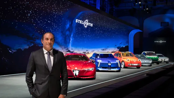 Antonio Filosa Stellantis Concepts Paris 2026