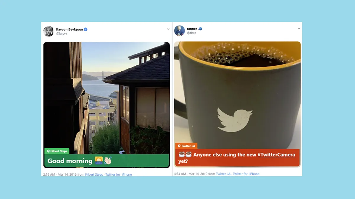 Twitter camera