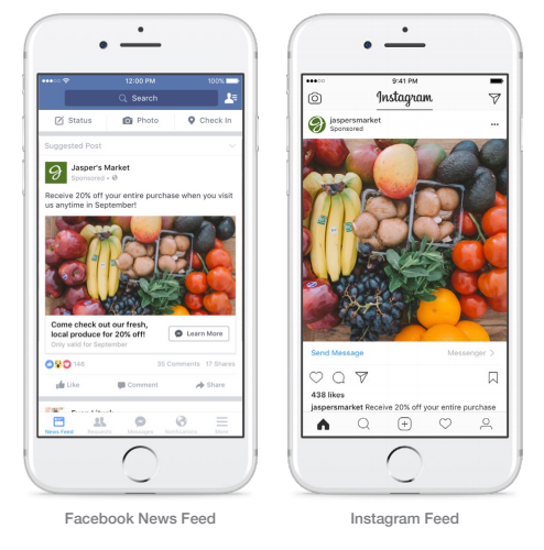 Facebook click to message ads