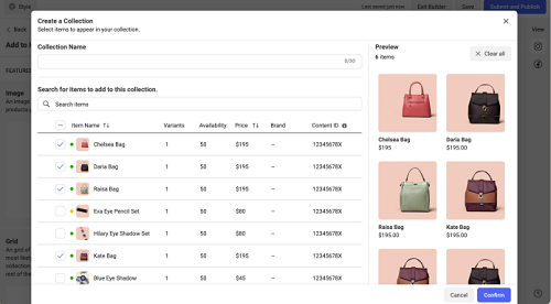 Instagram shopping guides