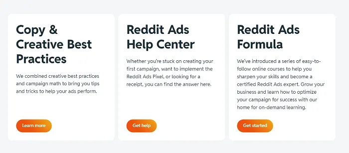 Reddit for Business website