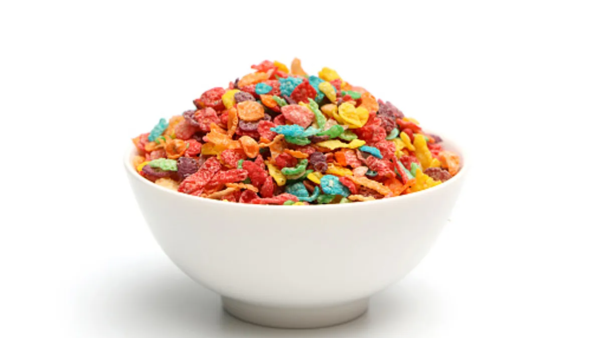 A bowl of fruity pebbles