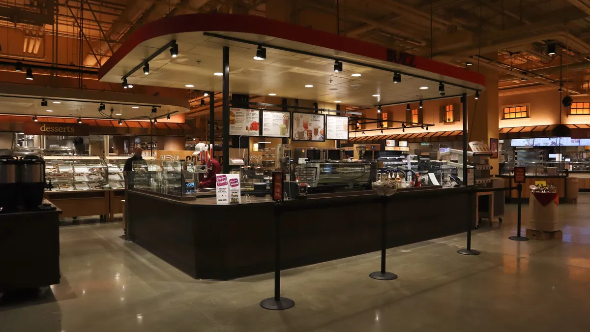 The Buzz Coffee Shop at the Wegmans in Tysons, Virginia