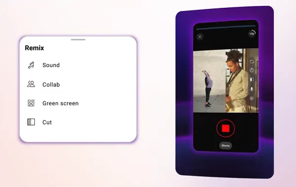 YouTube offers tips on working with Shorts videos