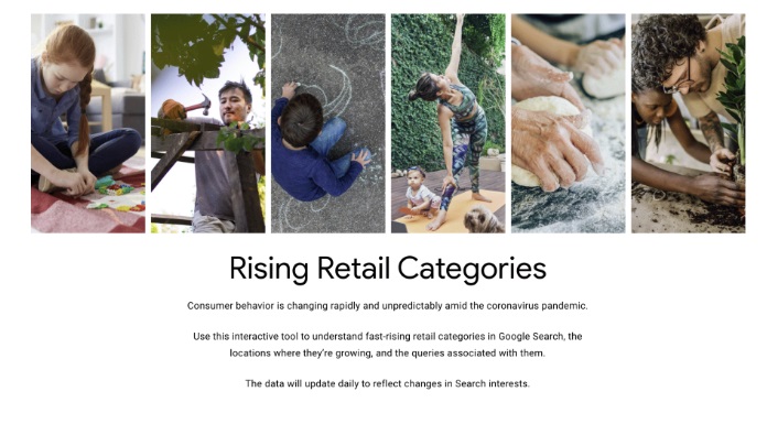 Google Retail Trends Tool
