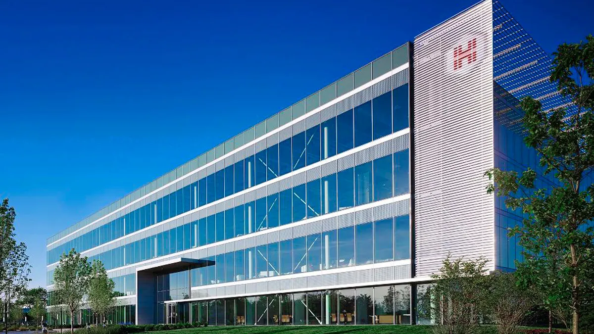 The headquarters of Hub Group.