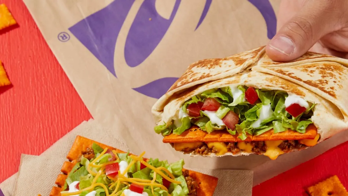 Kellanova's Cheez-It makes its way to Taco Bell food items.