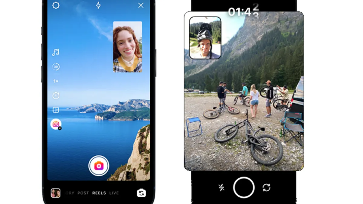 Instagram vs BeReal