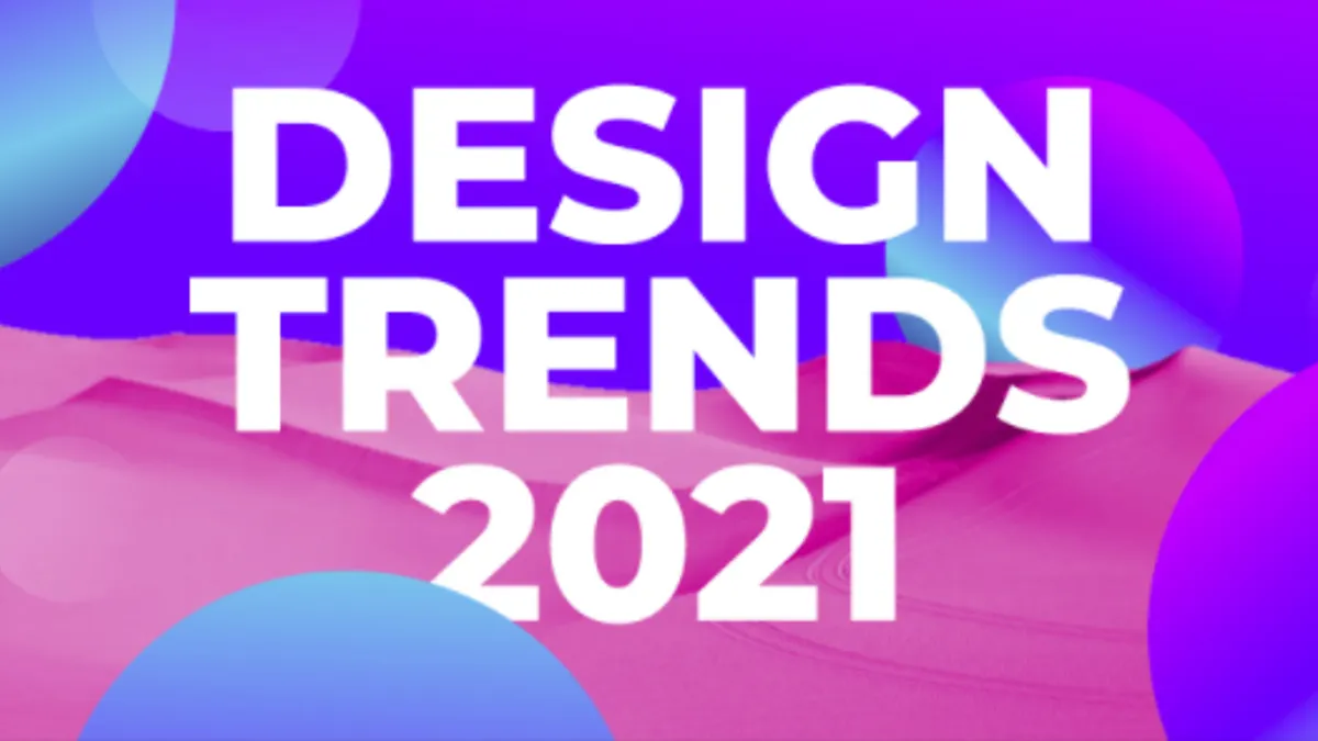 8 Design Trends Infographic