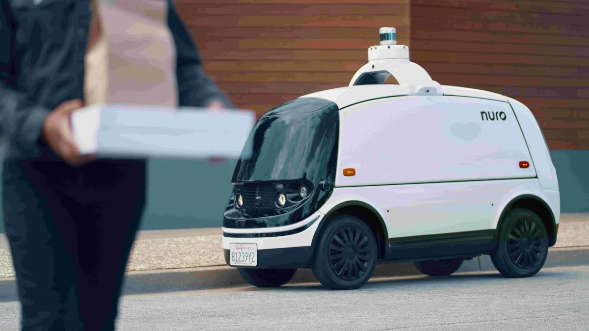 Nuro R2 autonomous delivery vehicle