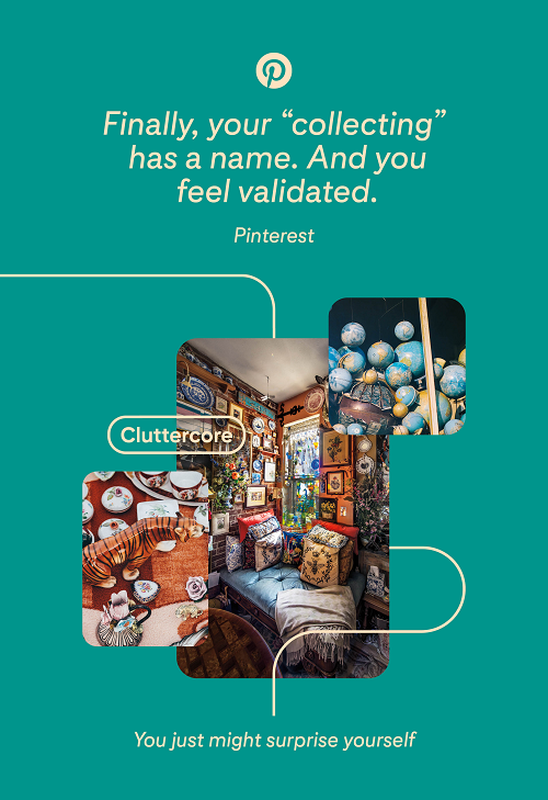 Pinterest 'You May Find Yourself' campaign