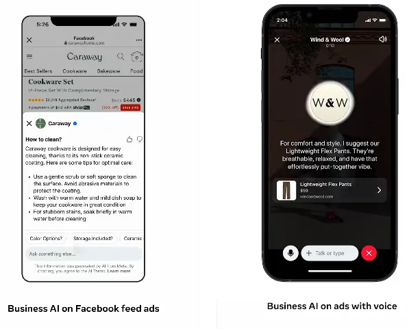 Meta AI ads